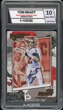 2021 Panini Donruss #GK3 Tom Brady MGS Graded 10 Gem Mint Gridiron Kings TB