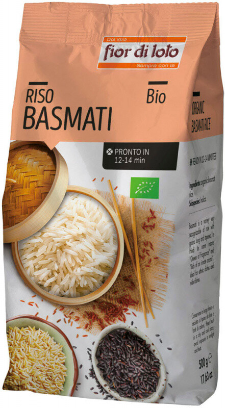 Riso Basmati Biologico Fior Di Loto 500g
