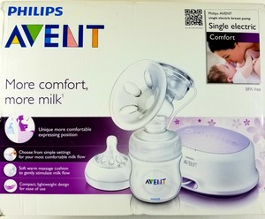 avent natural single electric breast pump