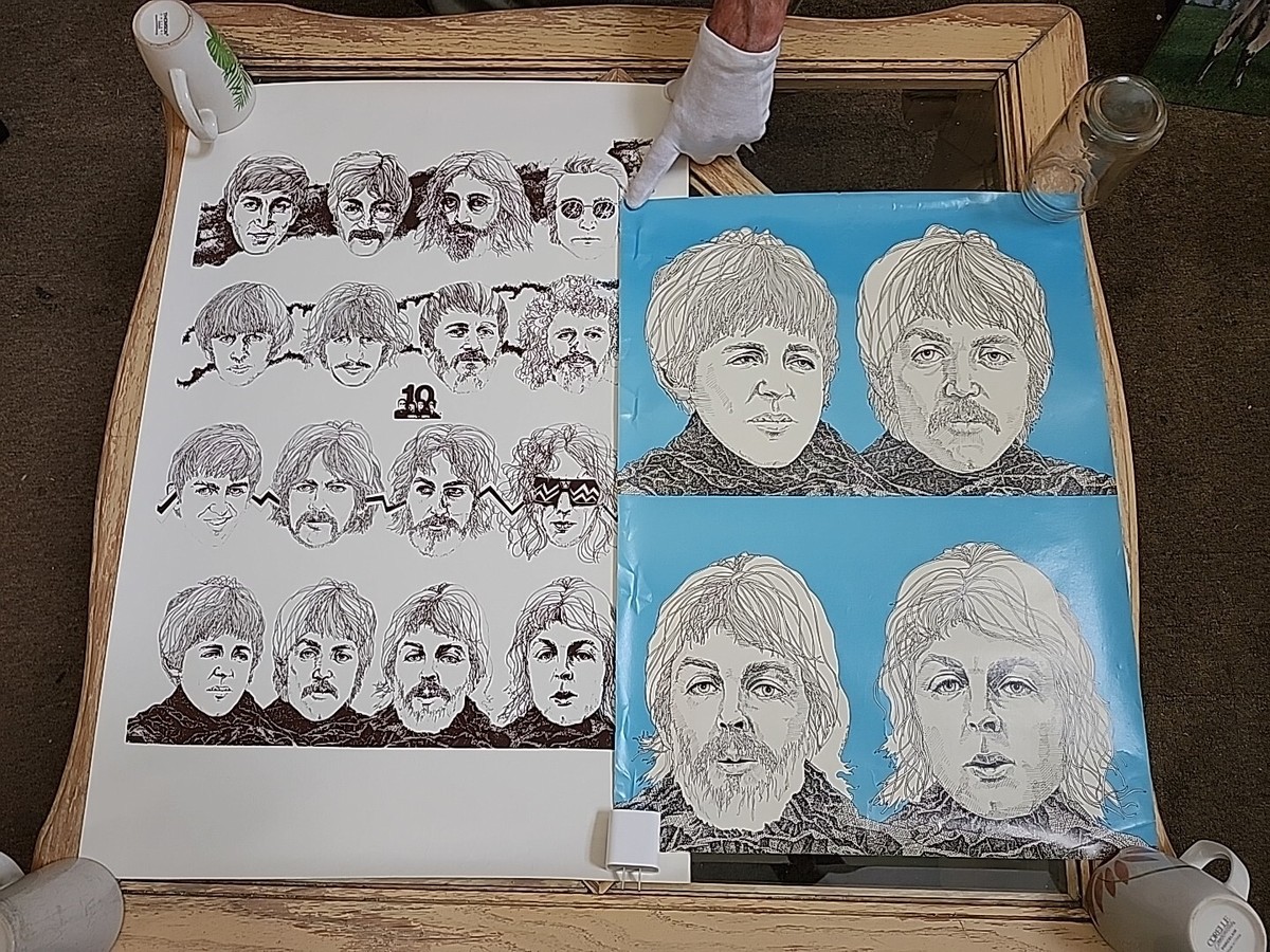 The Beatles complete set original 1974 Capitol Records anniversary