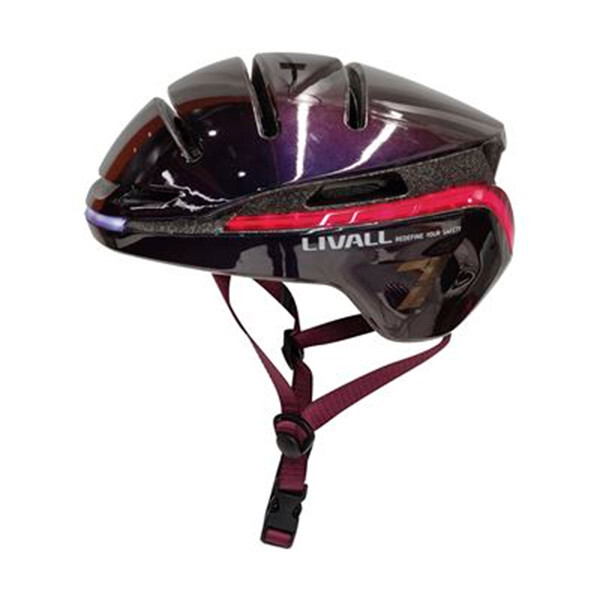 Casco inteligente para viajeros urbanos Livall EVO21 Talla L Ultravioleta