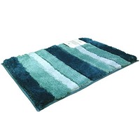 Rt Designers Collection Ombre Microfiber Bath Mat, 20 X 32, Aqua Rt Designers Collection Ombre Microfiber Bath Mat, 20 X 32, Aqua