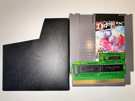 Defender of the Crown Nintendo NES Game +Dustcover Tested CLEAN Working