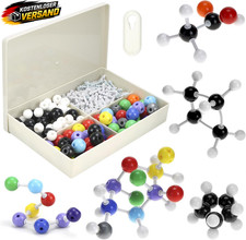 Chemie Molekularmodell Set 240 Teile f&uuml;r Schule & Experimente