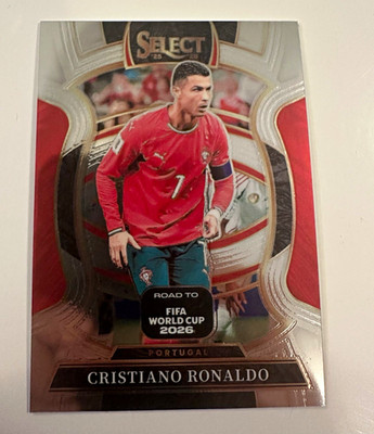 Panini Select 2025-26 Road to FIFA World Cup 2026 Cristiano Ronaldo Portugal