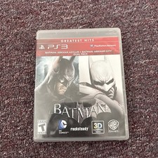Batman: Arkham Asylum and Arkham City Dual Pack (Playstation 3, 2013)