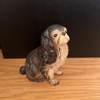 Vintage Ucagco English Spaniel Ceramic Dog Figurine Japan