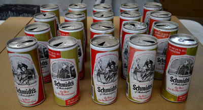 1975 Schmidt's Beer Bicentennial Collector Cans Lot Of 20 Vintage Pull Tab Can