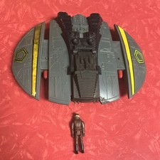 Vintage Cylon Raider FIRING Battlestar Galactica 1978 Mattel Vehicle Complete