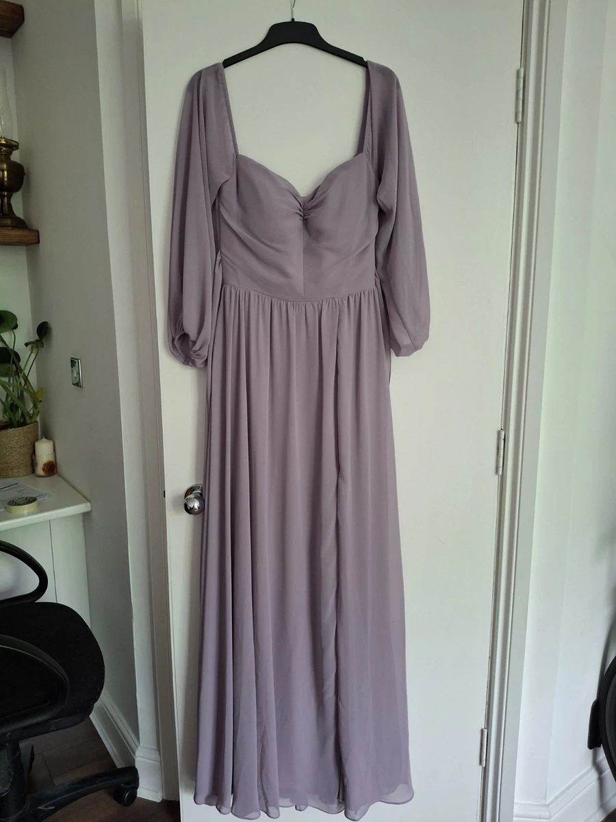 Long Sleeve Bridesmaid Dresses for sale | eBay UK