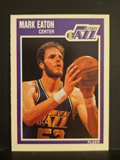 1989-90 Fleer #152 Mark Eaton JAZZ
