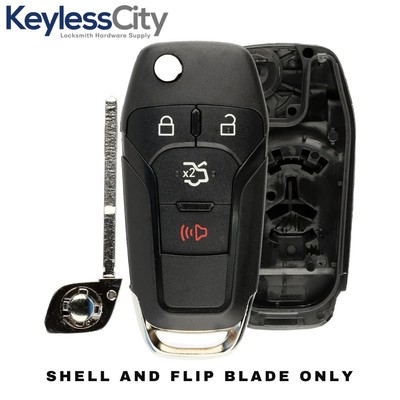 Flip Key SHELL Fits 2013-2016 Ford Fusion For N5F-A08TAA (AFTERMARKET)