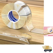 Clear Soft Corner Protectors for Furniture Strip,1.4in x13FT,Sharp Edge  Tab...