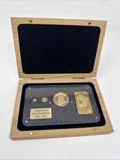 2017 - 50th Anniversary Proof 3 Coin Krugerrand Set 1oz 1/20 1/50 36.27g 22k