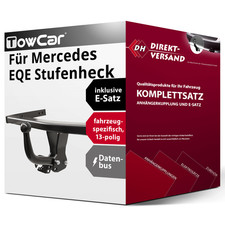 Anhängerkupplung starr + E-Satz 13pol spezifisch für EQE Stufenheck 02.22- neu