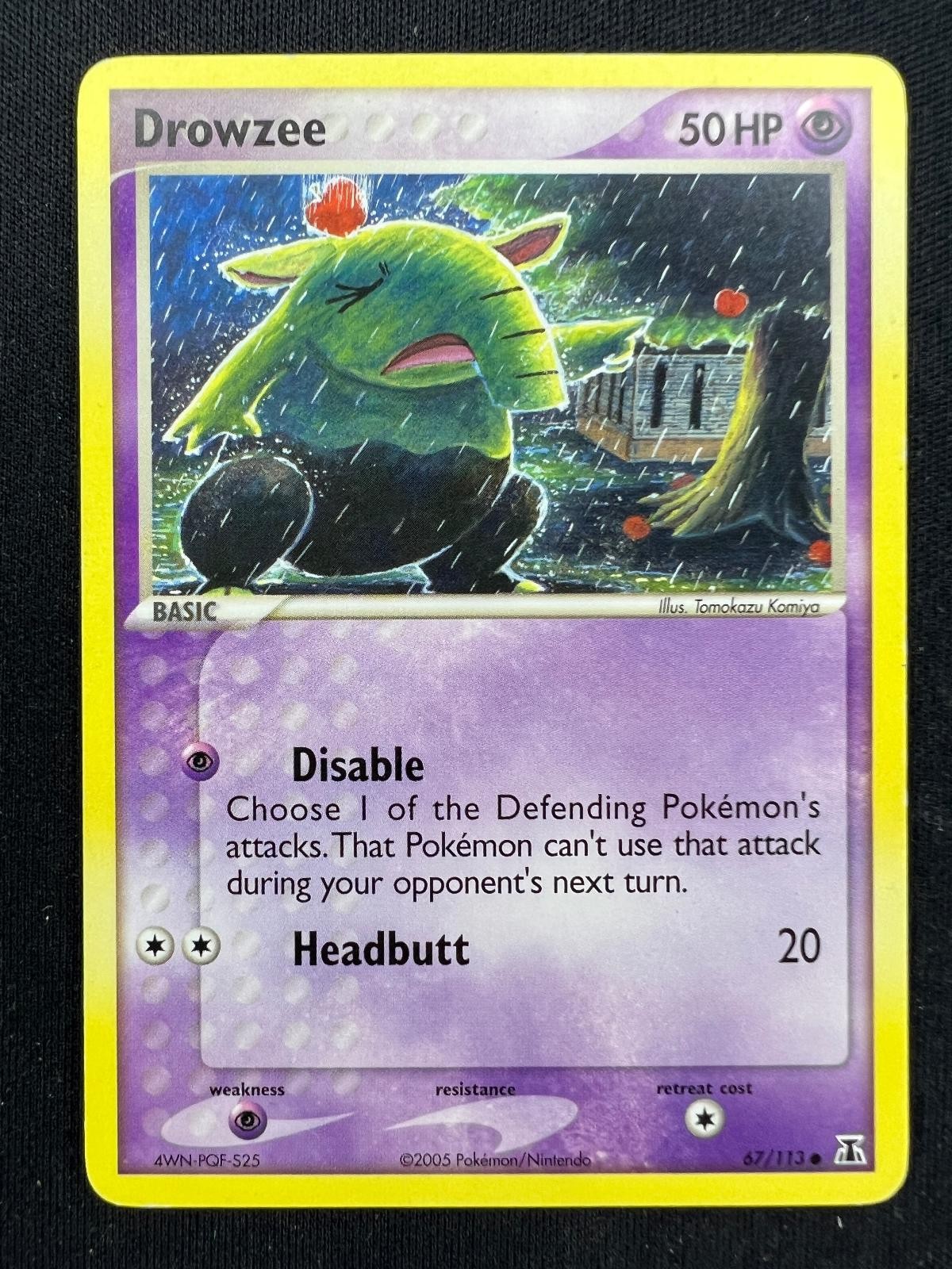Drowzee Delta Species Common Pokemon LP 67/113