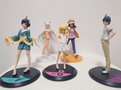 Bakemonogatari Junk Figure Set Collectible Anime Figures Authentic Japan