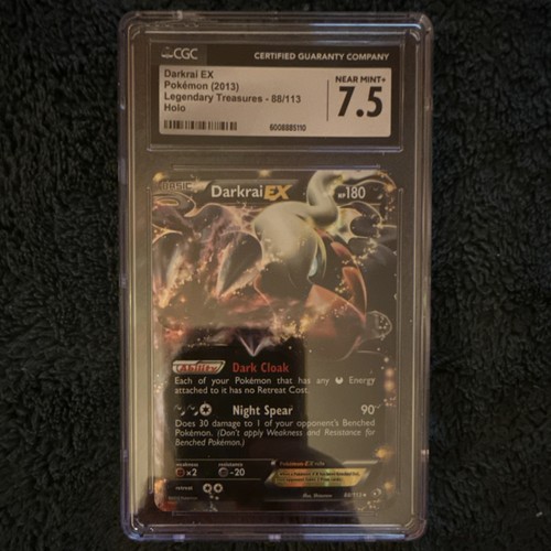Darkrai-EX graded CGC 7.5 for sale on eBay