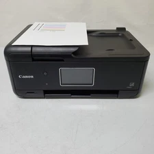 Canon TR8622 Color Inkjet Printer NO INK 50 Page Count All-In-One Duplex Wi-Fi