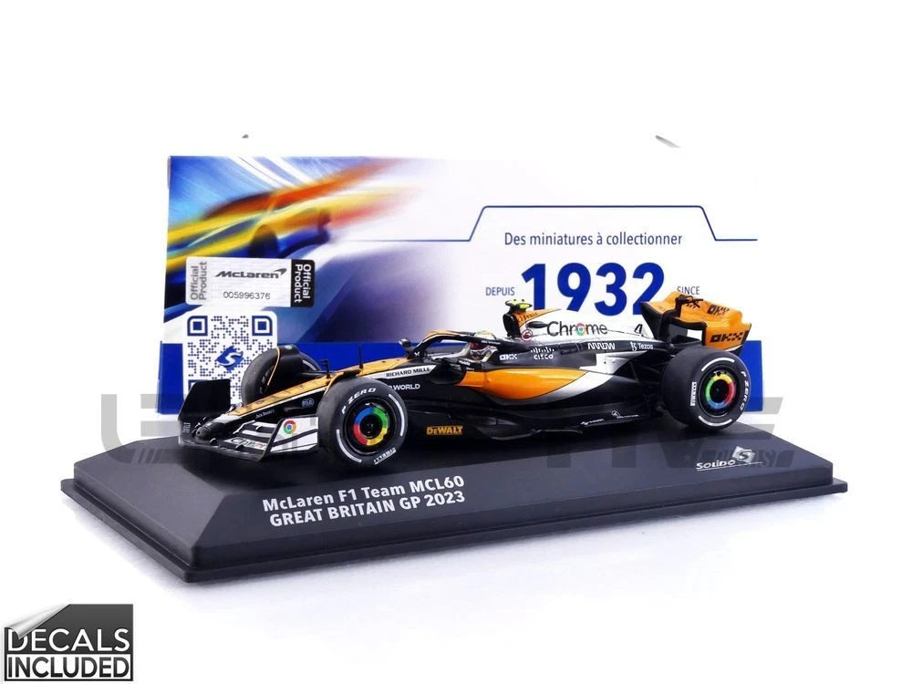 Achetez SL1804107 - Solido 1:18 SOLIDO Mclaren F-1 Gtr Bmw V12 Team West #8 Bpr Gt Endurance 1995 John Nielsen Thomas Bscher SL1804107 ( - Voiture de Courses