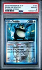 2013 POKEMON BLACK & WHITE PLASMA STORM #101 SNORLAX-REVERSE FOIL PSA 8