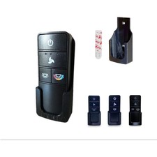 Tailored Wall-Mount Holder for Hampton Bay Ceiling Fan Remotes   Black Finish