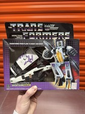 VINTAGE TRANSFORMERS G1 - HASBRO TAKARA - RAMJET - Toy With Original Box 1985