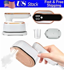 Mini Plancha a Vapor Para Ropa Portatil De Viaje Mano 180 Giratorio En Oferta