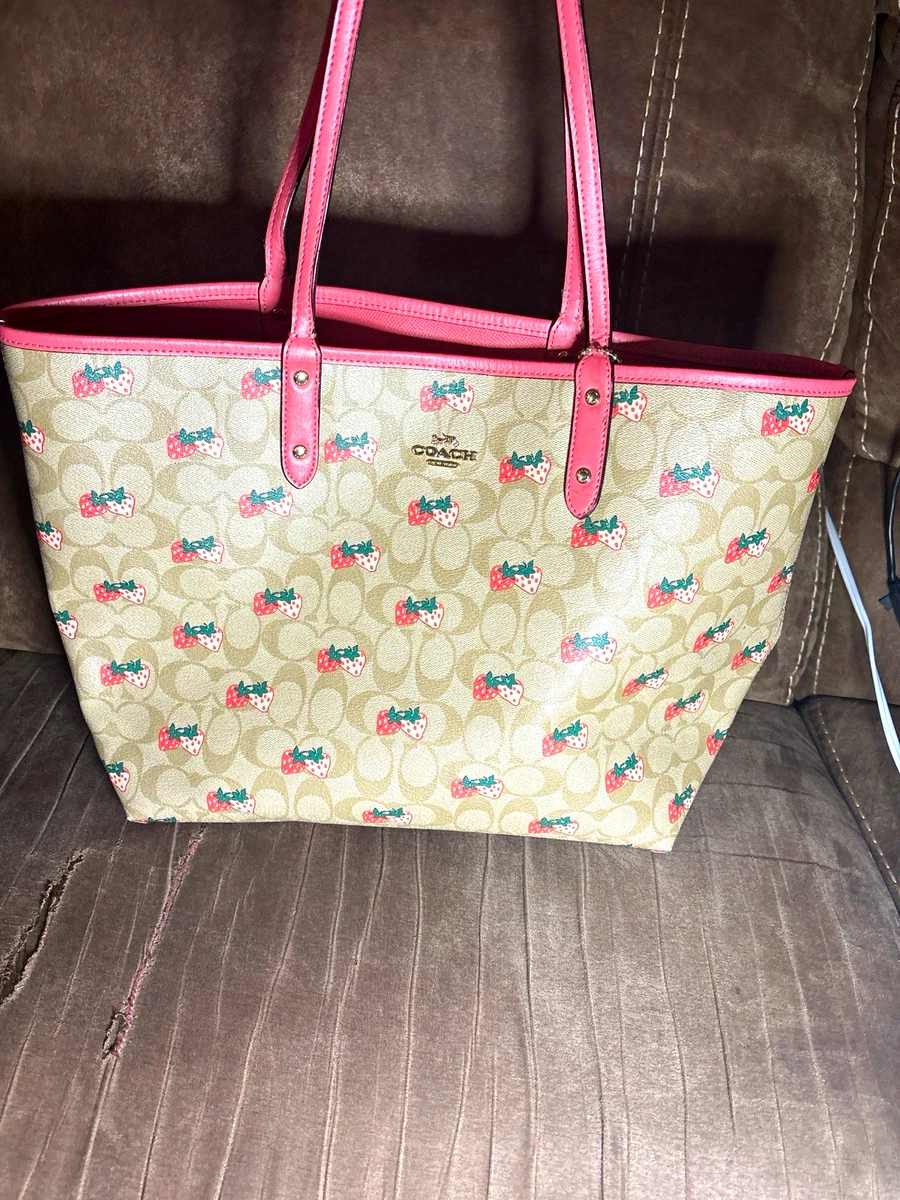 Coach Pink Tote Bags & Handbags for Women for sale | eBay