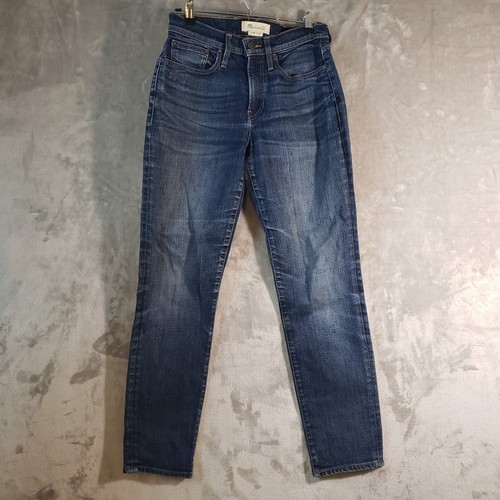 Madewell Women’s Blue Medium Wash Athletic Slim Fit Stretch 5-Pocket Jeans