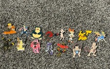 Official Pokemon enamel pin lot