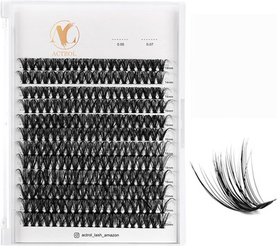 Cluster Lashes Einzelwimpern Natürliche Falsche Wimpern DIY Fake Fluff Lash 