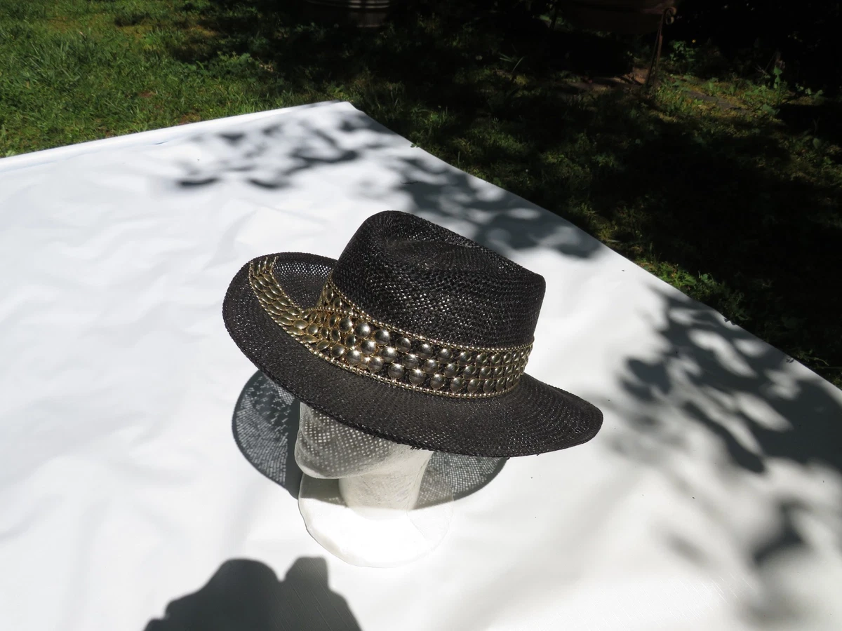 Silver Straw Hats for Women for sale | eBay display picture 1