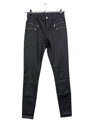 VERO MODA Stoffhose Damen Hose Gr. DE 38 schwarz Casual-Look
