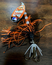 Baltimore Orioles Fishing In-Line Spinner 7 inches long Collectible