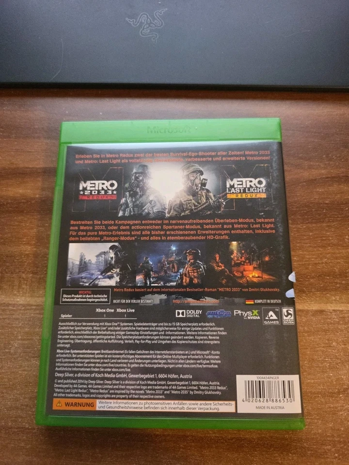 Metro Redux [ Xbox One ] - Bild 3 von 3
