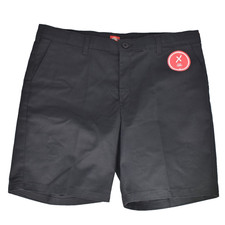 NWT DICKIES Flat Front Slim Fit Skater Shorts KR070 - Black - Girls 18 1/2