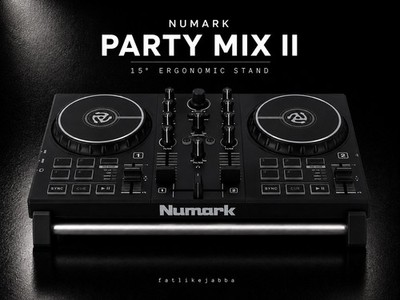 Numark Party Mix II Stand 15° DJ Controller Ständer Halter Rack | Party Mix 2