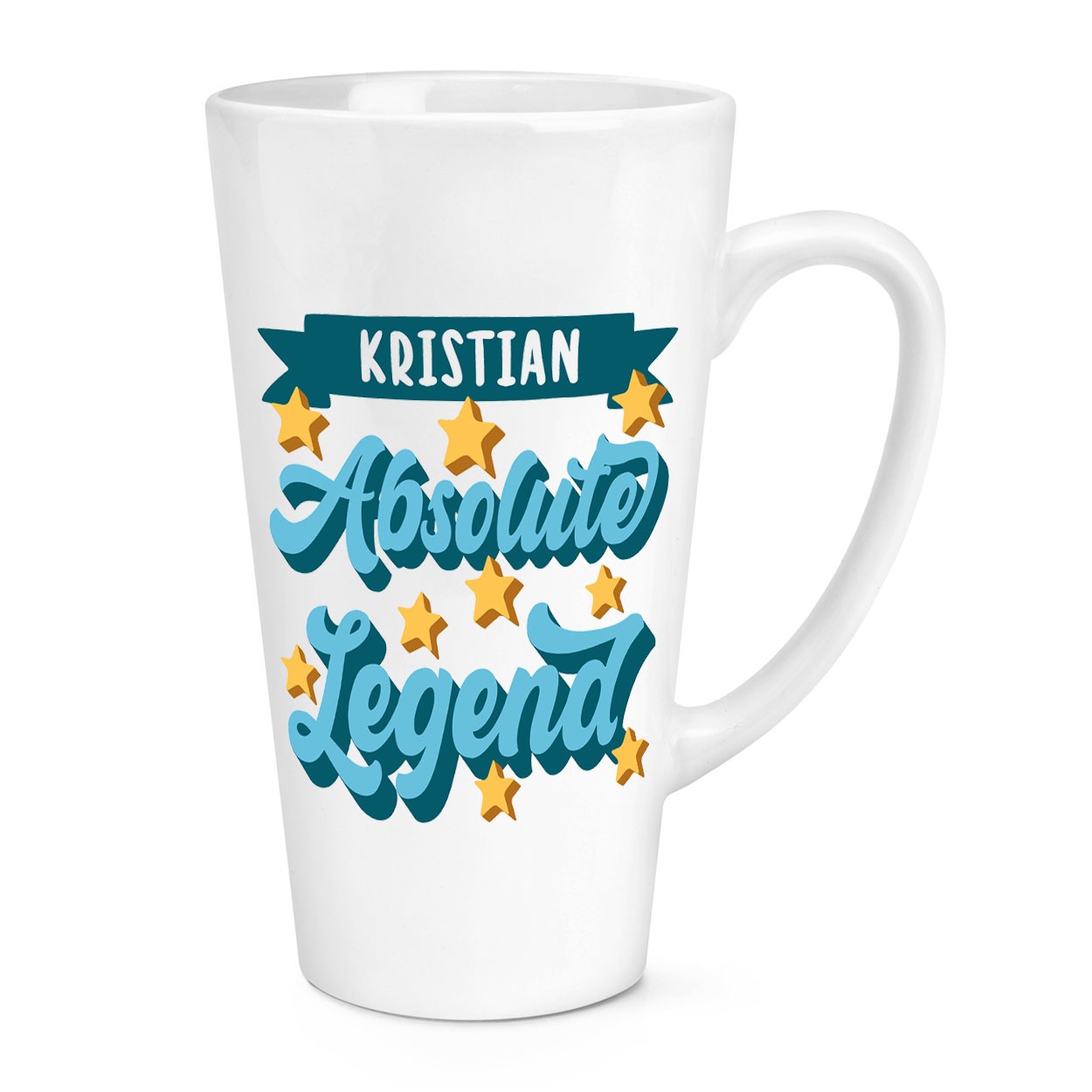 Personalised Absolute Legend 17oz Large Latte Mug Cup Fathers Day Dad Teacher