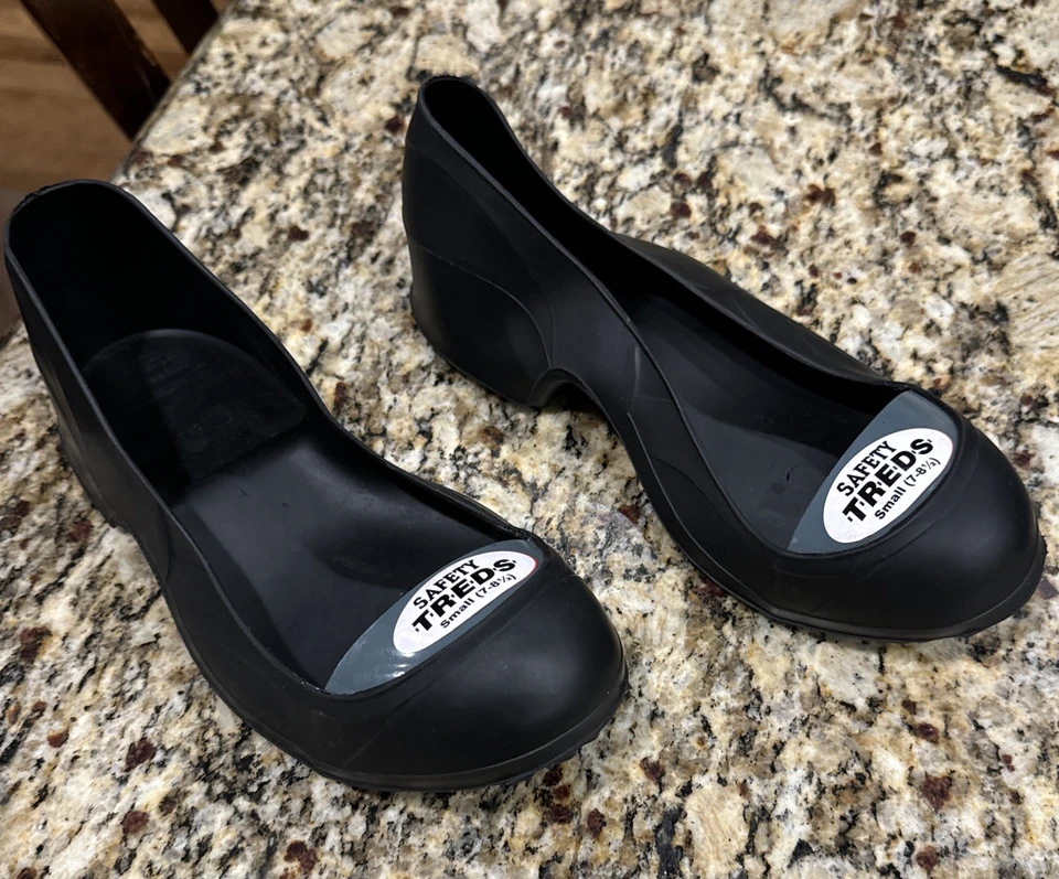 Защитные накладки со стальным носком Tingley из ПВХ для мужчин и женщин размер Small 7-8 1/2 - Изображение 3 из 4