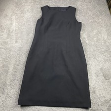 Laura Scott Basic Black Dress Womens Size 8 S...