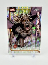 2026 Topps Chrome Marvel Evangeline First Appearance RayWave Refractor #117