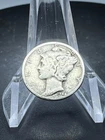 1944 D  Mercury Dime circulated 90% Silver Fine  # PS169