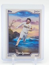 JACKSON MERRILL 2025 TOPPS X BOB ROSS JOY OF BASEBALL #39 PADRES F Q3735