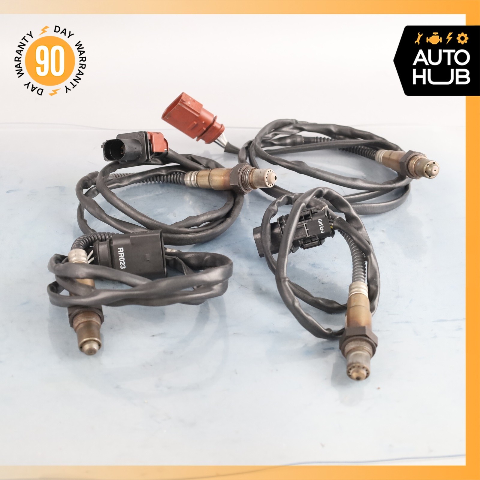 Bentley Continental GTC GT Front & Rear Oxygen O2 Sensor Lambda Set OEM 43k