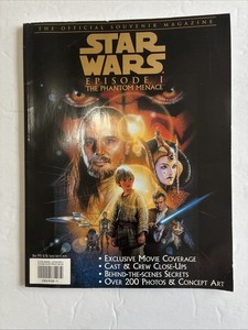 Star Wars Episode 1 The Phantom Menace Official Movie Souvenir Magazine-1999