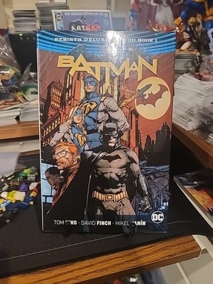 Batman: Rebirth Deluxe Edition #1 (DC Comics October 2017) Hardcover Dust Jacket