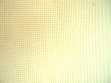 Cross Stitch Fabric Antique White 14 Count Lot of 2 Sizes 12x14-1/2 and 8x9-1/2