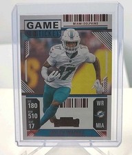 2024 Contenders #63 Jaylen Waddle Red Game Ticket Miami Dolphins NFL Football 