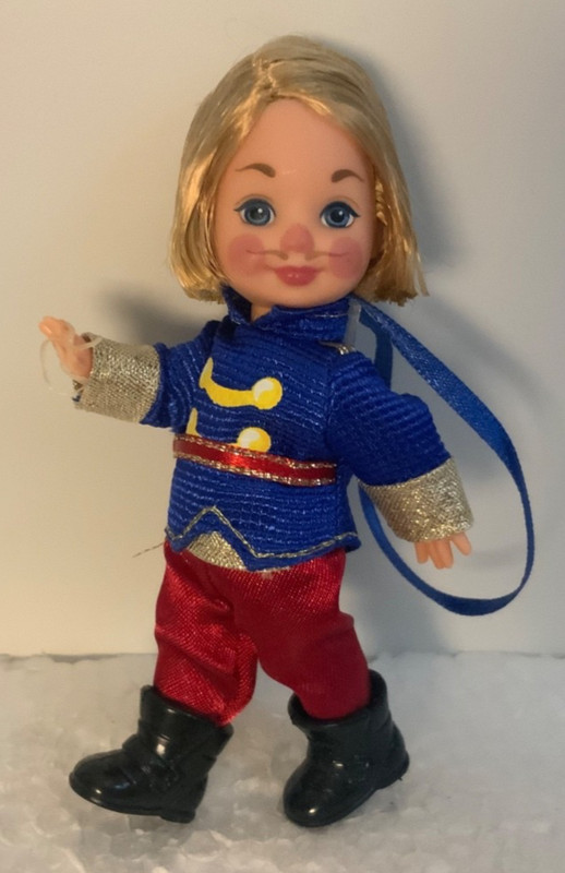 2003 Mattel Barbie KELLY CLUB Tommy nutcracker Christmas Ornament